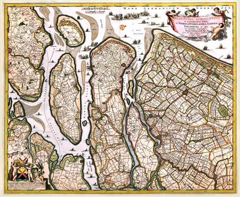 Delflandia-Schielandia 1681 Visscher